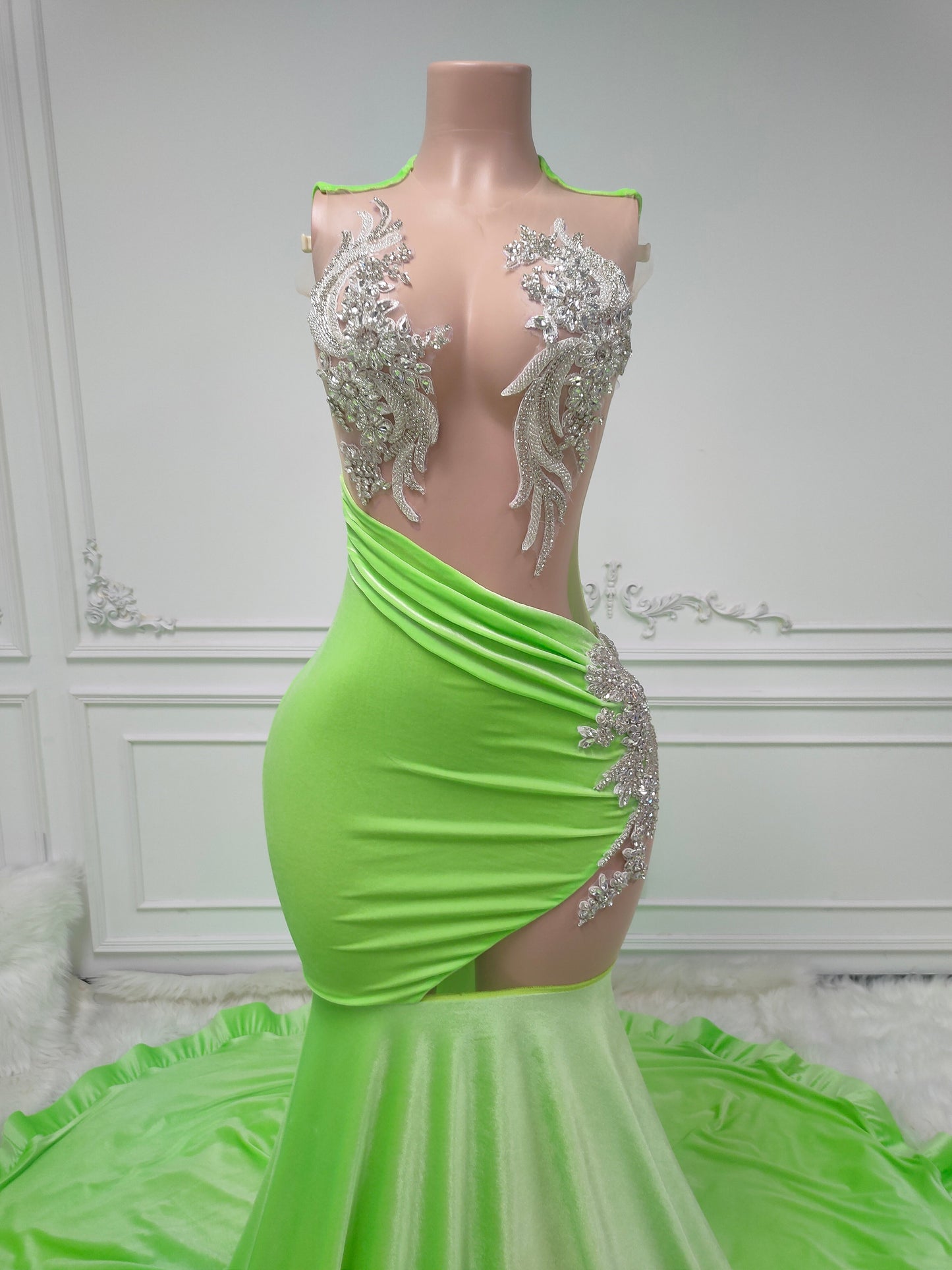 ENVY Crystal Rhinestone GOWN